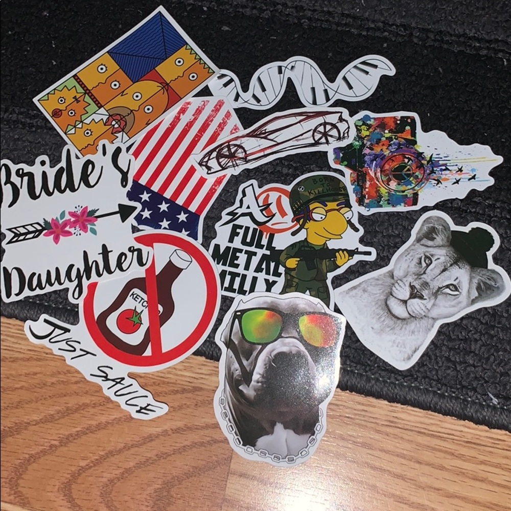 10 sticker for 6 dollar